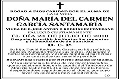 María del Carmen García Santamaría